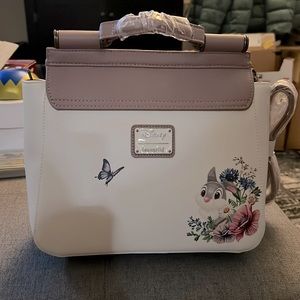 Disney Loungefly Bambi floral crossbody